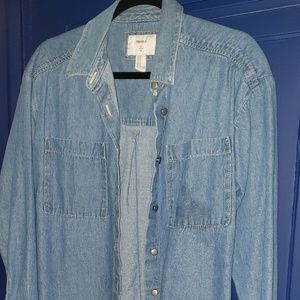 Denim Button Up